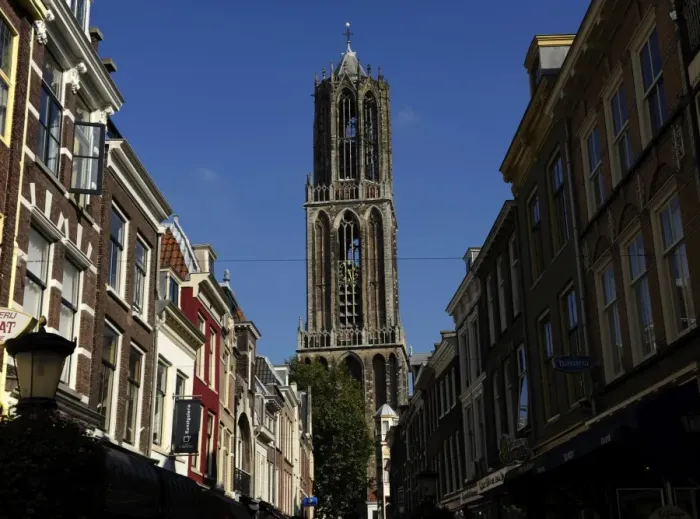 Framed Print : Tower of the Cathedral of Saint Martin. 14th century. Utrech Framed Print : Tower of the Cathedral of Saint Martin. 14th century. Utrech