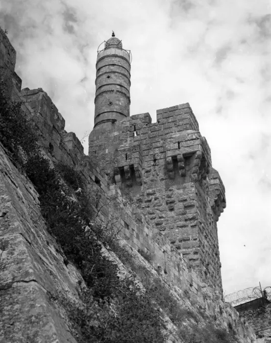Framed Print : The Tower of David Framed Print : The Tower of David