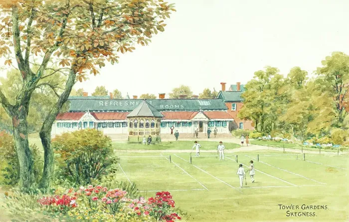 Framed Print : Tower Gardens, Skegness, Lincolnshire