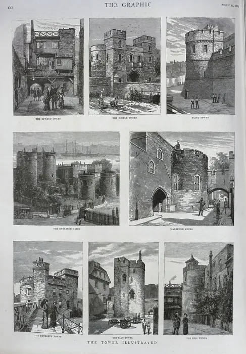 Framed Print : The Tower of London, Exterior Views Framed Print : The Tower of London, Exterior Views