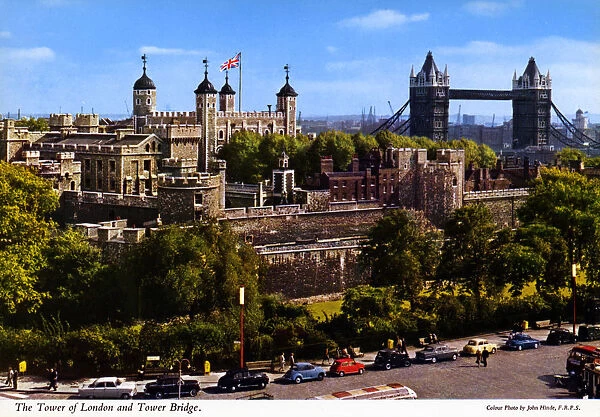 The Tower of London and London Bridge