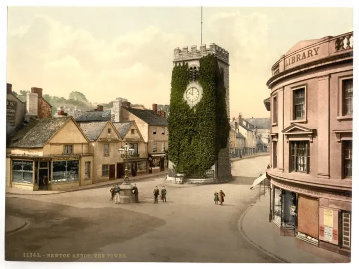 Framed Print : The Tower, Newton Abbott, England Framed Print : The Tower, Newton Abbott, England