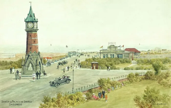 Framed Print : Tower and Palais de Danse, Skegness, Lincolnshire Framed Print : Tower and Palais de Danse, Skegness, Lincolnshire