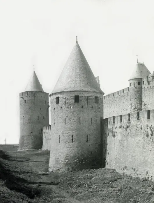 Framed Print : Towers and walls of Carcassonne, France Framed Print : Towers and walls of Carcassonne, France