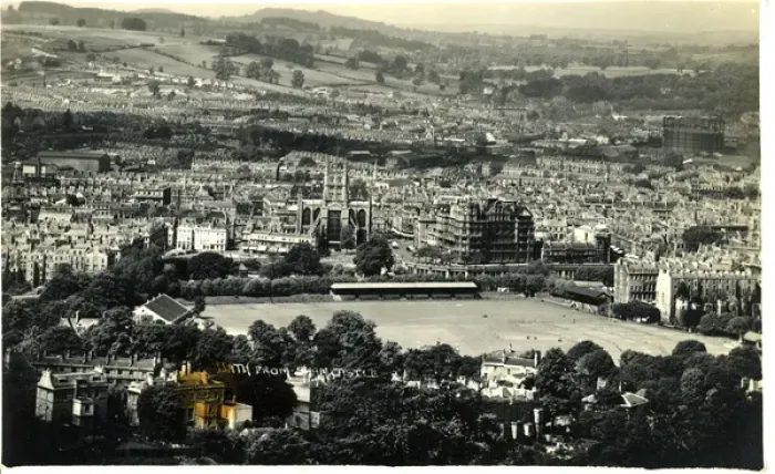 Framed Print : The Town, Bath, Somerset Framed Print : The Town, Bath, Somerset