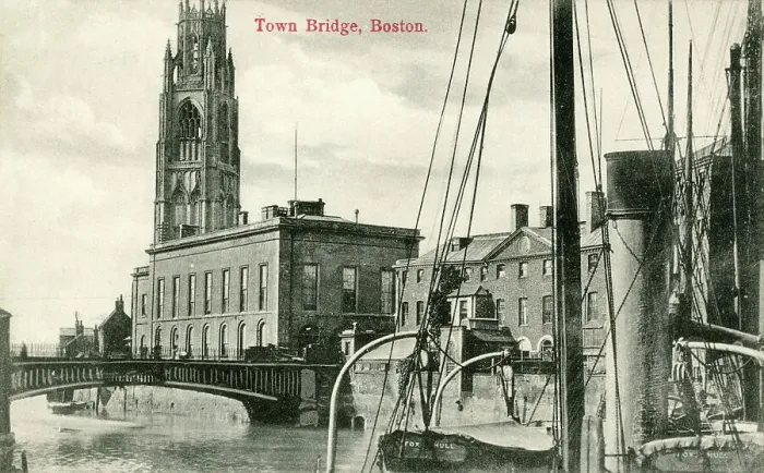 Framed Print : Town Bridge, Boston, Lincolnshire Framed Print : Town Bridge, Boston, Lincolnshire