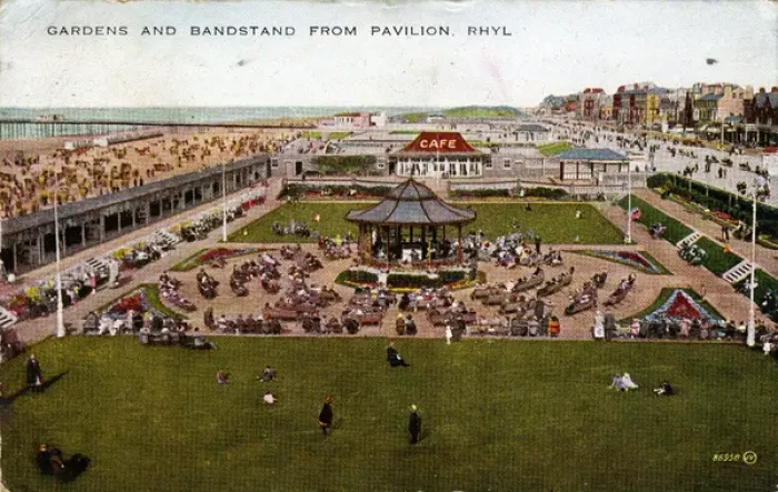 Framed Print : The Town & Gardens, Rhyl, Clwyd Framed Print : The Town & Gardens, Rhyl, Clwyd