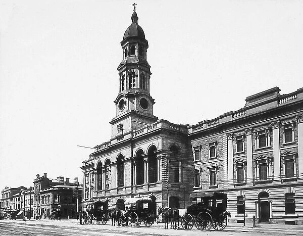 Town Hall Adelaide Australia early 1900s