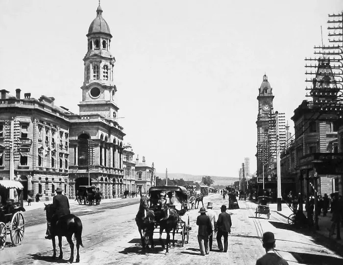 Framed Print : Town Hall Adelaide Australia early 1900s Framed Print : Town Hall Adelaide Australia early 1900s