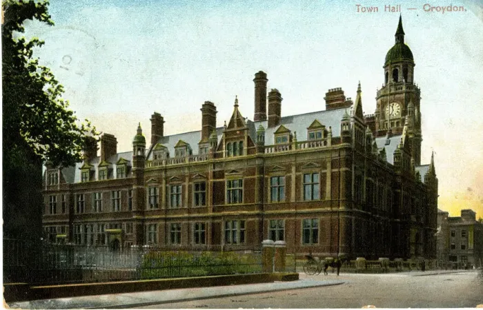 Framed Print : Town Hall, Croydon, Surrey Framed Print : Town Hall, Croydon, Surrey