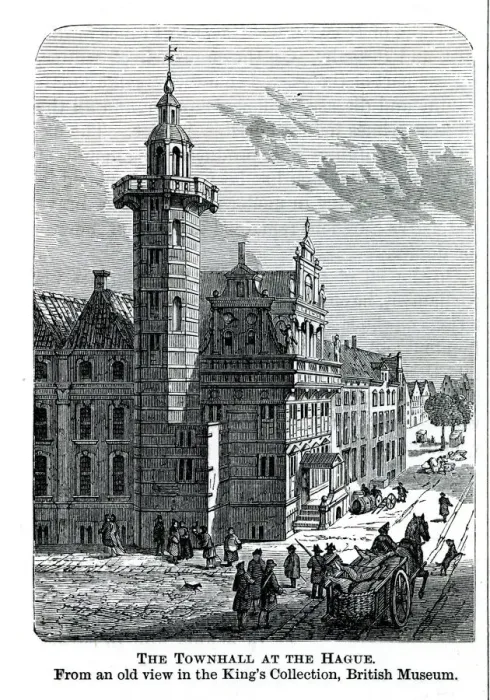 Framed Print : The Town Hall at the Hague Framed Print : The Town Hall at the Hague
