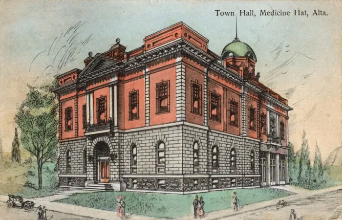 Framed Print : Town Hall, Medicine Hat, Alberta, Canada Framed Print : Town Hall, Medicine Hat, Alberta, Canada