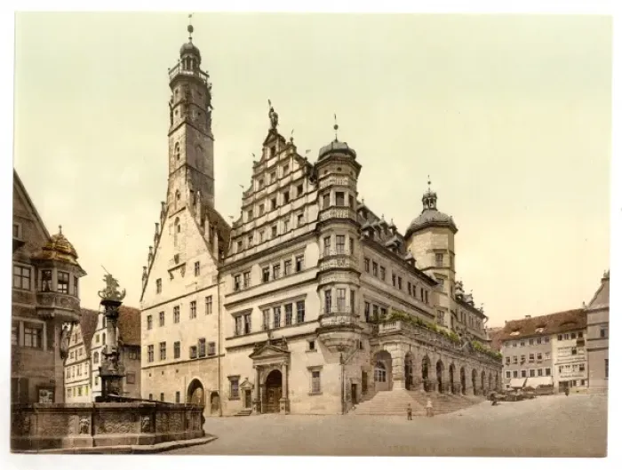 Framed Print : Town Hall, Rothenburg (i. e. ob der Tauber), Bavaria, Germany Framed Print : Town Hall, Rothenburg (i. e. ob der Tauber), Bavaria, Germany