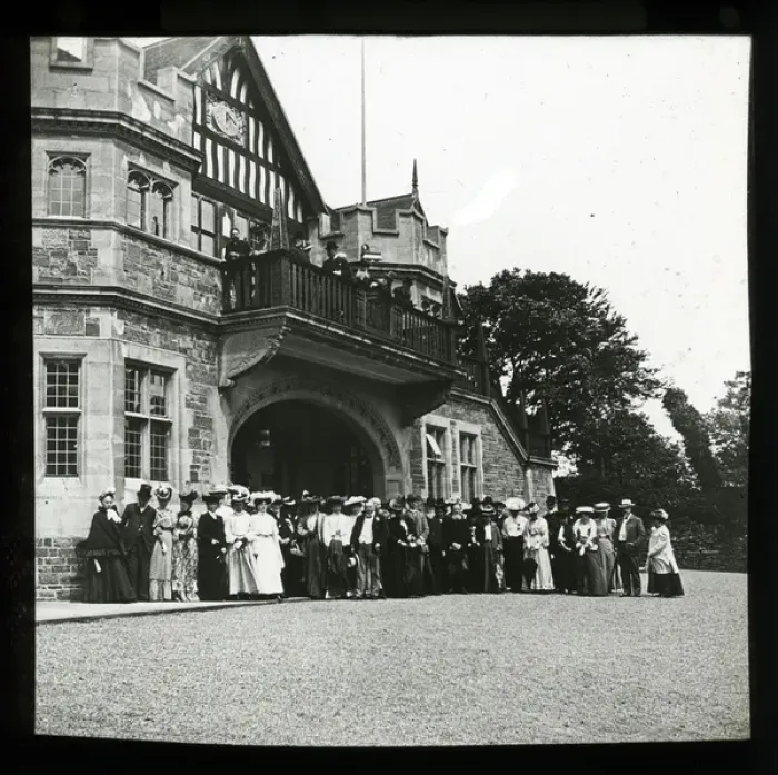 Framed Print : Town Hall and Victorian Group, Lynton, Devon Framed Print : Town Hall and Victorian Group, Lynton, Devon