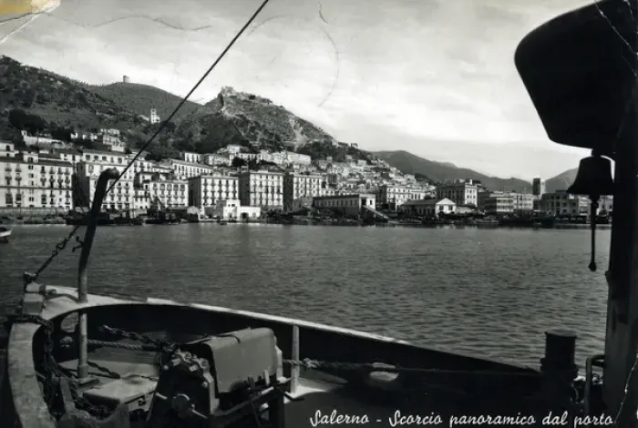 Framed Print : Town & Harbour, Salerno, Salerno Framed Print : Town & Harbour, Salerno, Salerno