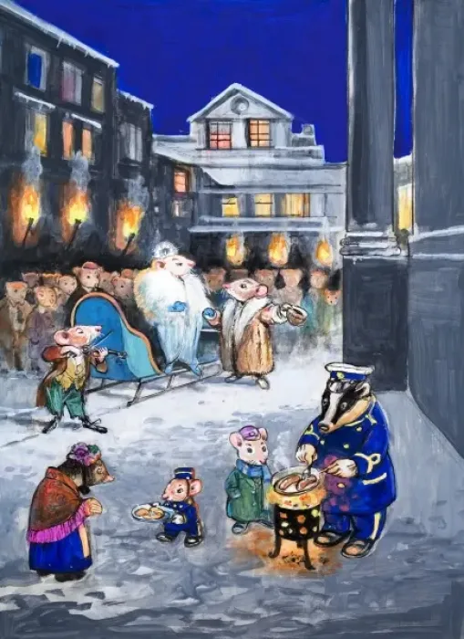 Framed Print : The Town Mouse and the Country Mouse Framed Print : The Town Mouse and the Country Mouse