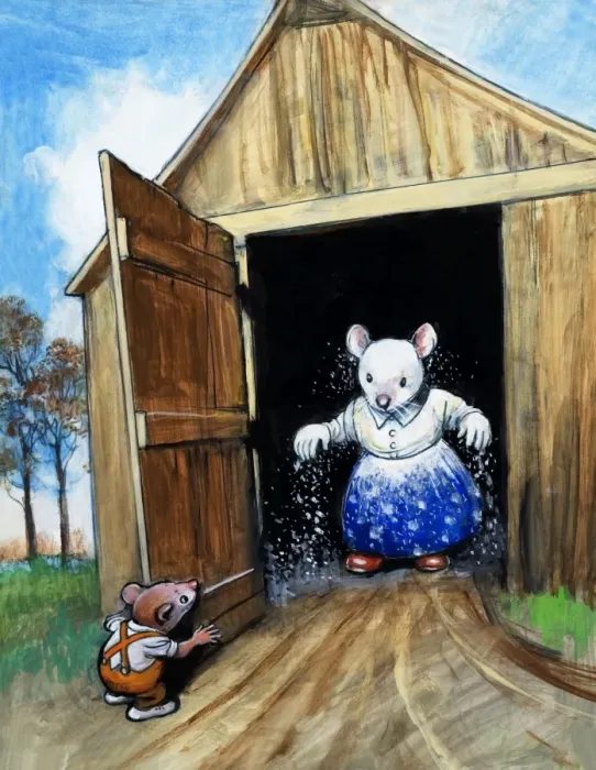 Framed Print : The Town Mouse and the Country Mouse Framed Print : The Town Mouse and the Country Mouse