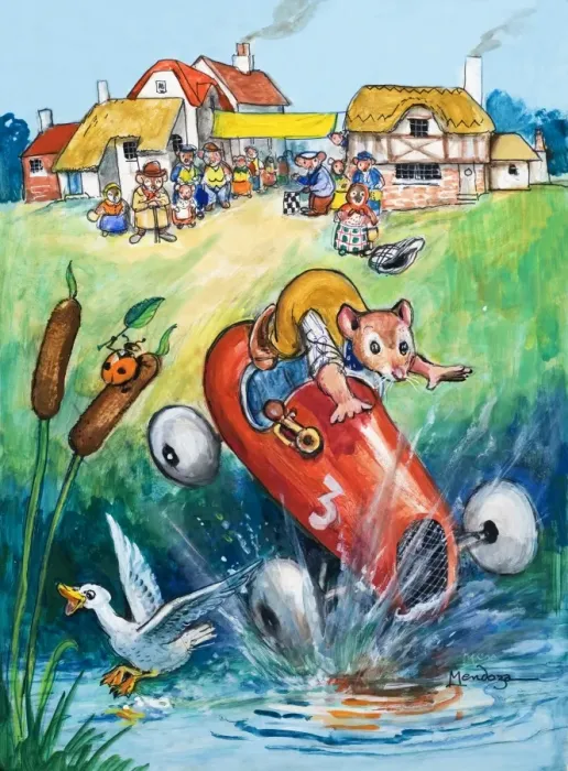 Framed Print : The Town Mouse and the Country Mouse Framed Print : The Town Mouse and the Country Mouse
