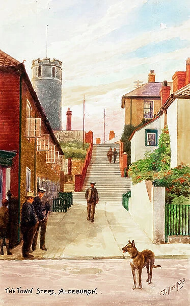 Town Steps, Aldeburgh, Suffolk