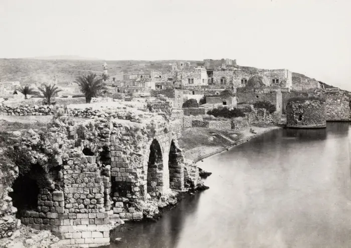 Framed Print : Town of Tiberias, Francis Frith, 1857 Framed Print : Town of Tiberias, Francis Frith, 1857