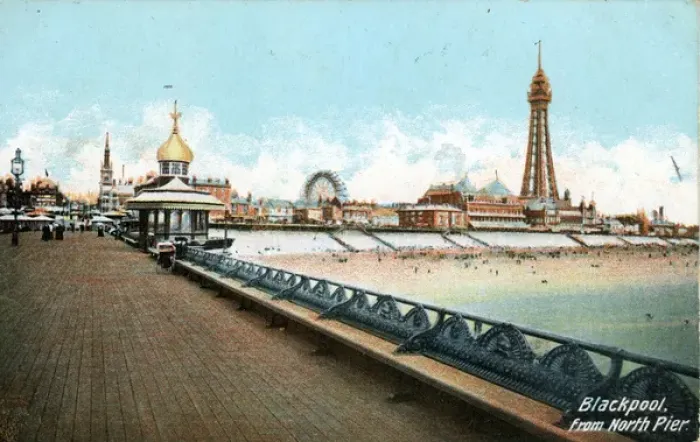 Framed Print : The Town & Tower, Blackpool, Lancashire Framed Print : The Town & Tower, Blackpool, Lancashire