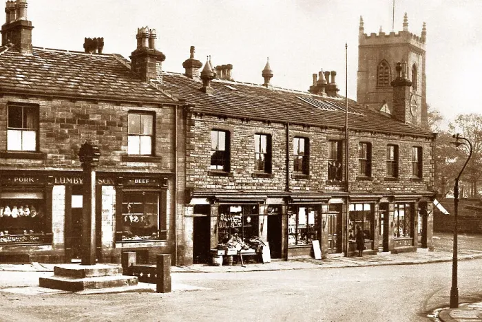 Framed Print : Towngate, Guiseley Framed Print : Towngate, Guiseley