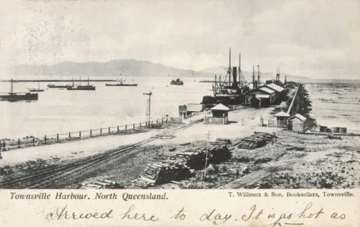 Framed Print : Townsville Harbour, North Queensland
