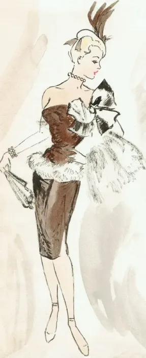 Framed Print : Towny Girl - Murrays Cabaret Club costume design Framed Print : Towny Girl - Murrays Cabaret Club costume design