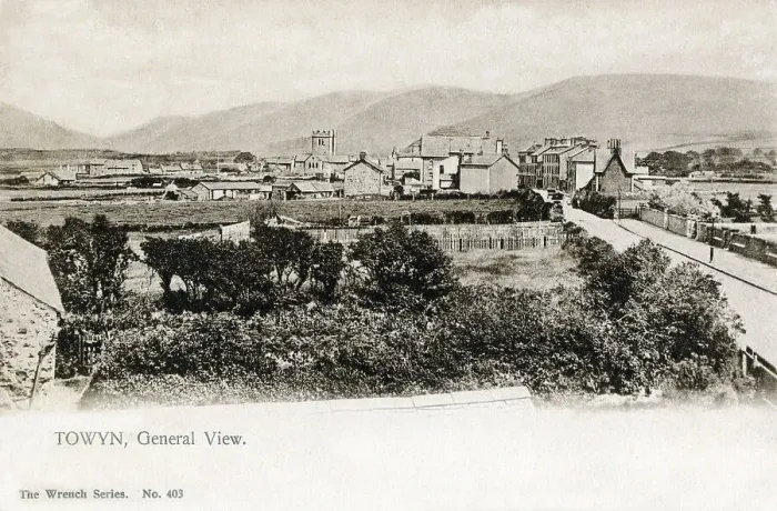 Framed Print : Towyn, Conwy, Wales - General View Framed Print : Towyn, Conwy, Wales - General View