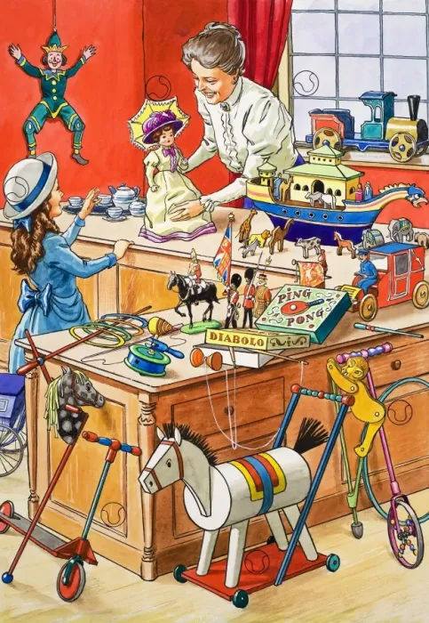 Framed Print : A Toy Shop Framed Print : A Toy Shop