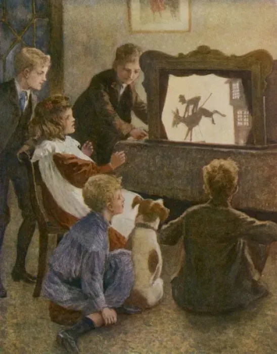 Framed Print : Toy Theatre 1910 Framed Print : Toy Theatre 1910