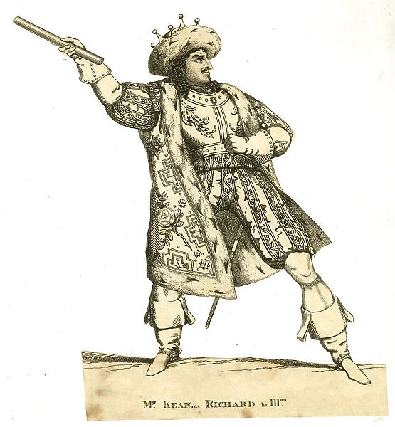 Toy Theatre, Edmund Kean as Richard III