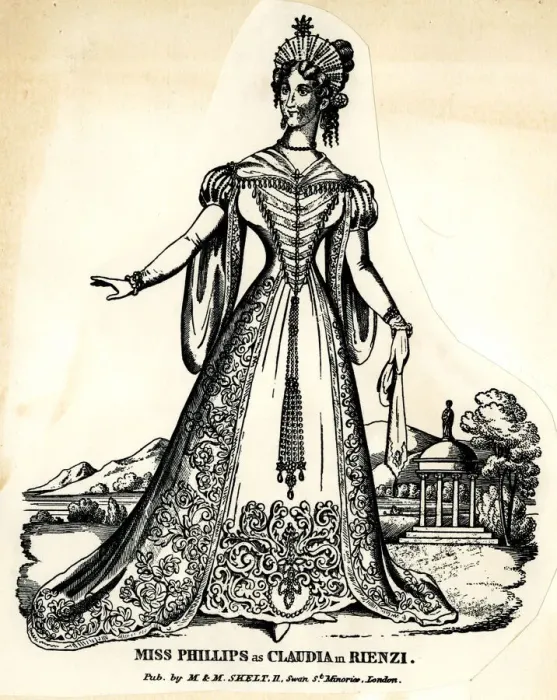 Framed Print : Toy Theatre, Miss Phillips as Claudia in Rienzi Framed Print : Toy Theatre, Miss Phillips as Claudia in Rienzi