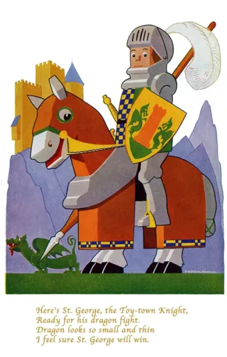 Framed Print : Toytown knight Framed Print : Toytown knight