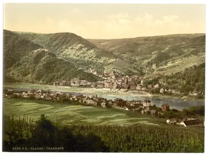 Framed Print : Traben Trarbach, Moselle, valley of, Germany Framed Print : Traben Trarbach, Moselle, valley of, Germany