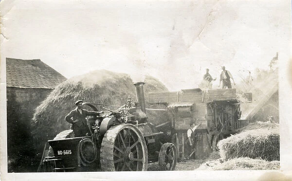 Traction Engine (thought to be an Allchin), Northamptonshire