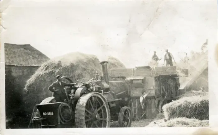 Framed Print : Traction Engine (thought to be an Allchin), Northamptonshire Framed Print : Traction Engine (thought to be an Allchin), Northamptonshire