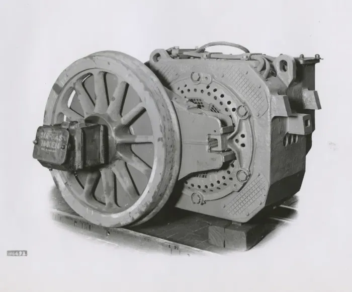 Framed Print : Traction motor, 1944 Framed Print : Traction motor, 1944