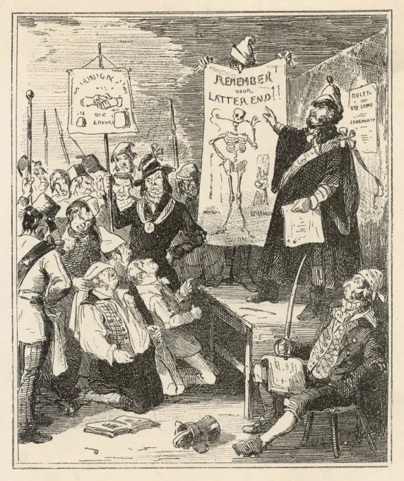 Framed Print : TRADES UNION INITIATION Framed Print : TRADES UNION INITIATION