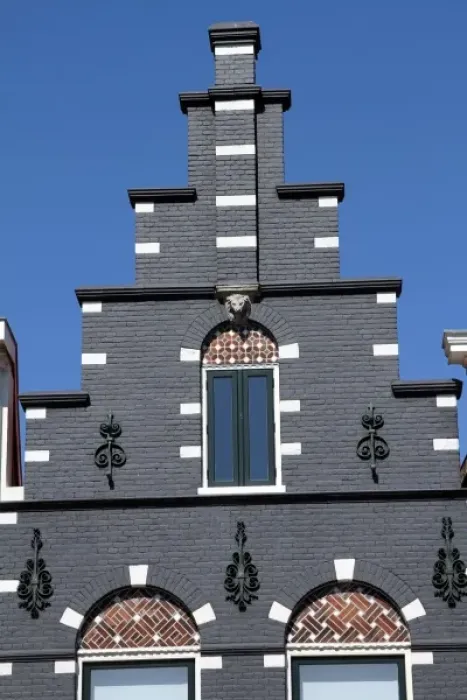Framed Print : Traditional house in Haarlem, The Netherlands Framed Print : Traditional house in Haarlem, The Netherlands