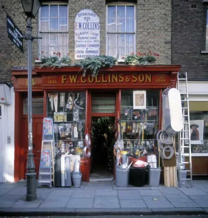 Framed Print : Traditional Ironmongers Shop Framed Print : Traditional Ironmongers Shop