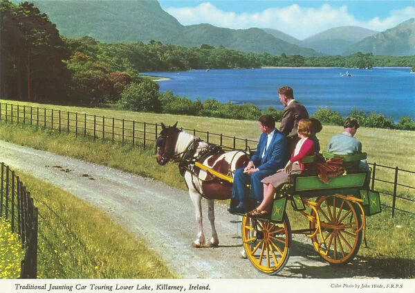 traditional jaunting car touring lower lake killarney