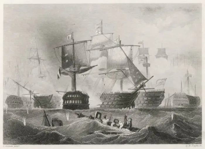 Framed Print : Trafalgar / Graham Framed Print : Trafalgar / Graham