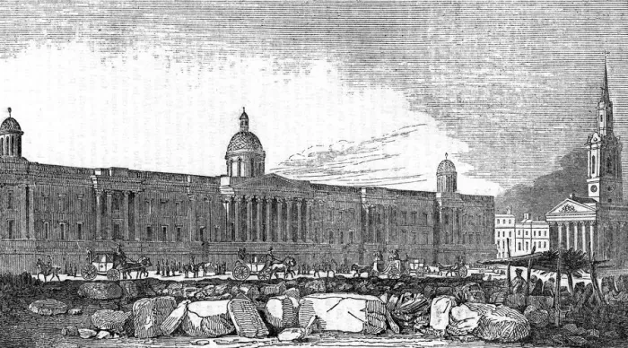 Framed Print : Trafalgar Square