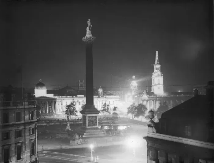 Framed Print : Trafalgar Square 1939