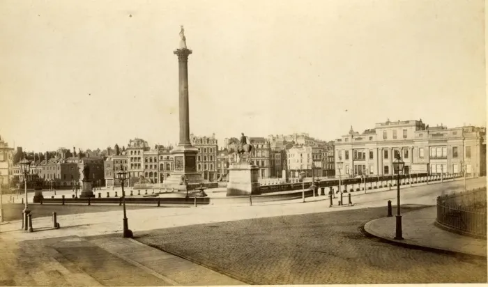 Framed Print : Trafalgar Square, London Framed Print : Trafalgar Square, London