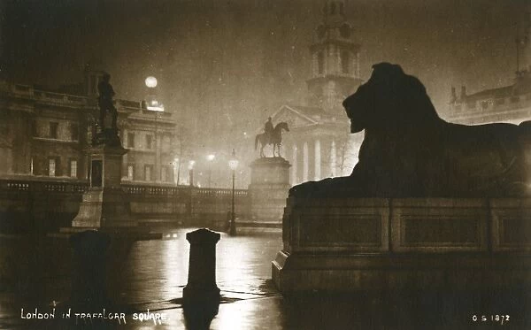 Trafalgar Square, London - At Night
