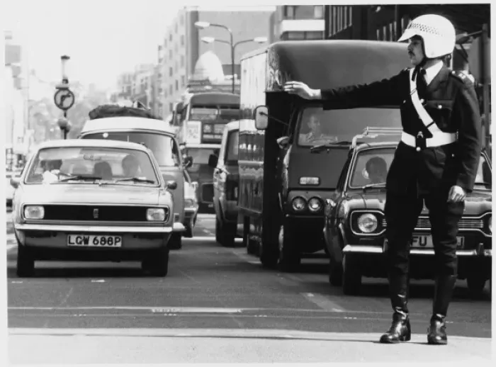 Framed Print : Traffic Police Officer Framed Print : Traffic Police Officer