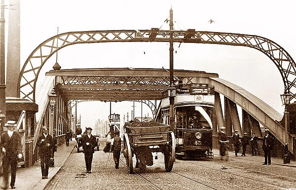 Trafford Swing Bridge early 1900s