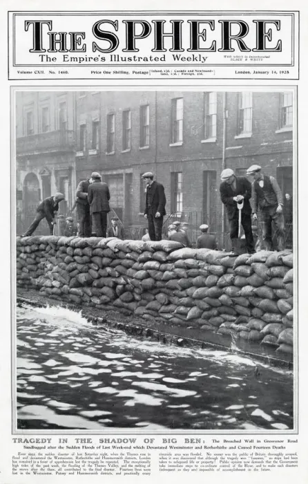 Framed Print : Tragedy in the shadow of Big Ben: The breached wall in Grosvenor Road Framed Print : Tragedy in the shadow of Big Ben: The breached wall in Grosvenor Road